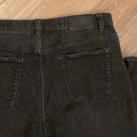 Ralph Lauren Lauren Jeans Co. black stretch jeans bootcut size 14 - Picture 8 of 9